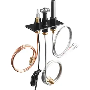 VEVOR Gas Pilot Assembly, OE 10002265, 10002264, SRV10002264, Natural Gas LPG Ignition Replacement, SRV10002264 Kit for Majestic, Vermont Castings, Temco, Dutchwest, Monessen, CenturyVEVOR Super Brand Day