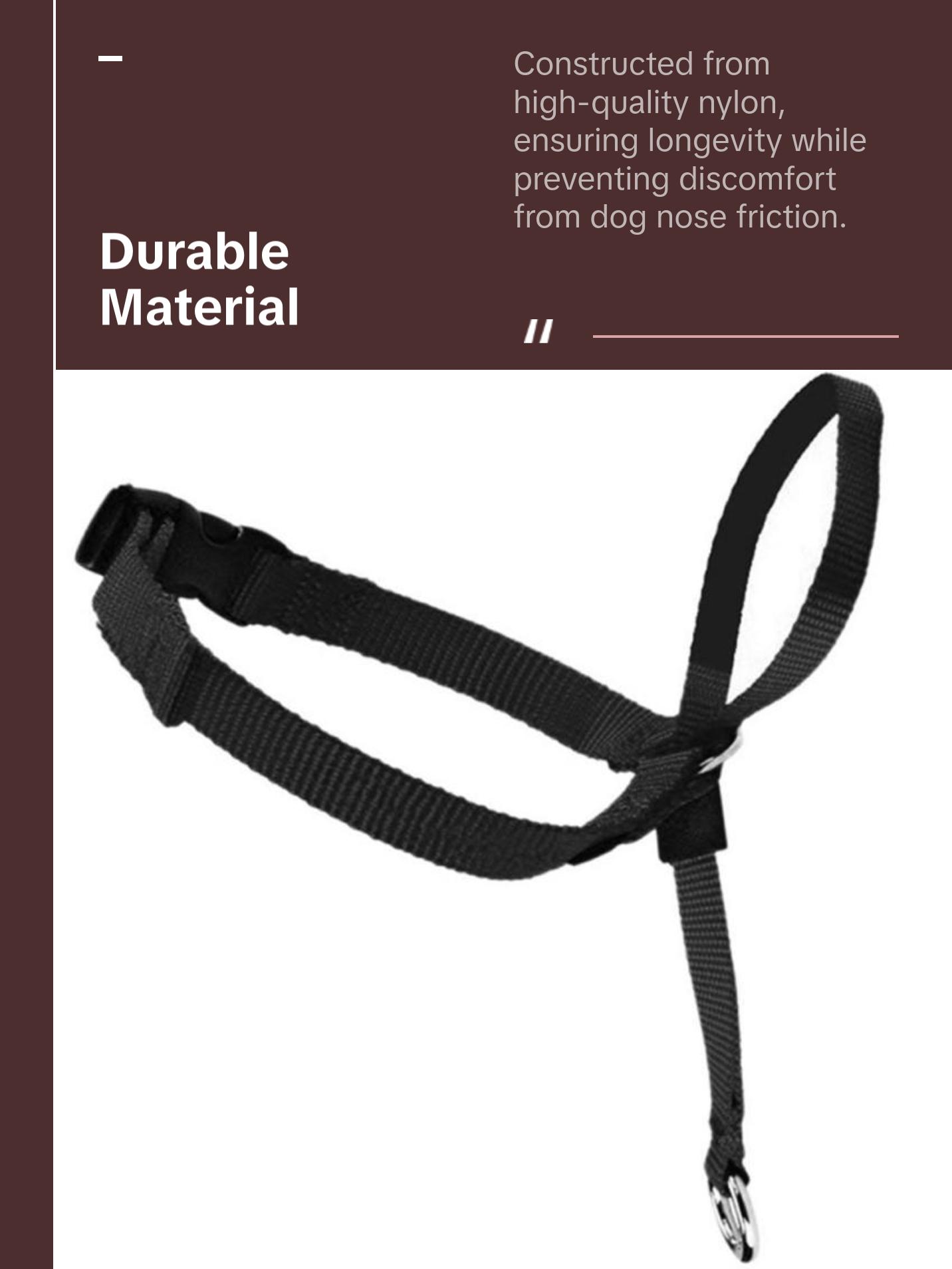 Pet Dog Head Collar Gentle Control Leash Leader Stop Pulling Training Tool No-Pull Painless Head Leash Collar Pet Products