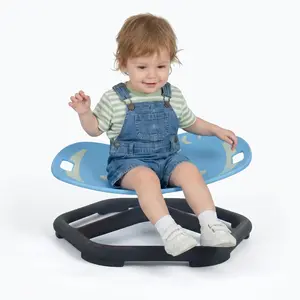 Spinning Sensory Chair For Kids Elephant Shaped Glow In The Dark Non Slip Swivel Supports Autism ADHD Sensory Needs Improves Body Coordination Ages 3 Plus