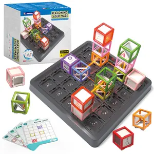Reasoning Laser Maze, Brain Game for Kids Age 8+, Beam-Bending Logic Game with 60+ Beginner to Expert Challenges, Cultivates Spatial Planning and Scientific Exploration Skills
