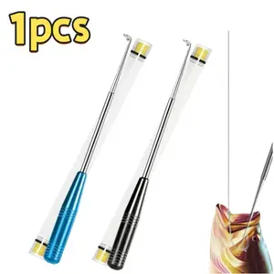 1pc Outdoor Blind Hook Remover, Lightweight Hook Opener with Storage Tube, Multi-Functional Fishing Hook Tool, Adult Safety Gear/fishing Accessories