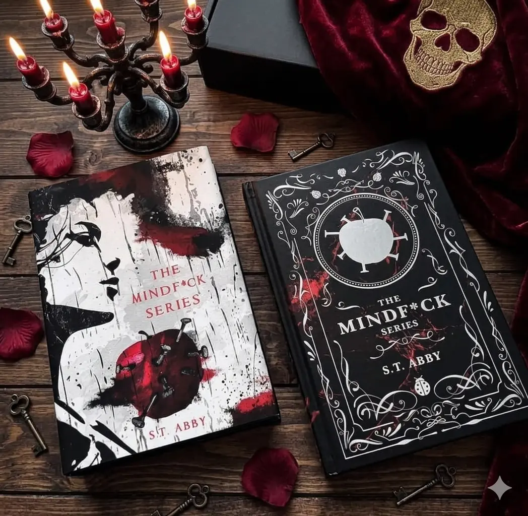 The Mindfck Series Special Edition Collection Book 1-5, S.T. Abby Novel, Dark Romance Revenge Story, BookTok Viral Books, Dark Romance Mindfck Series Hardcover Special Edition, Romance Thriller