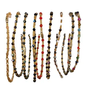 "African Lumina Crystal Anklets" - Crystal Anklets