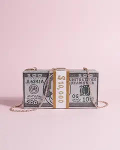 Silver Money Bag