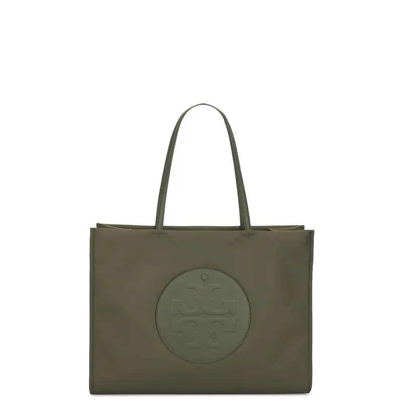 Tory Burch Ella Tote Bag in Olive Green