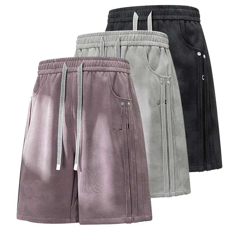 Willow leaf deep-crotch shorts, versatile casual athletic shorts for summer, straight breathable mid-length shorts,#SummerWins,#Father’sDayGift