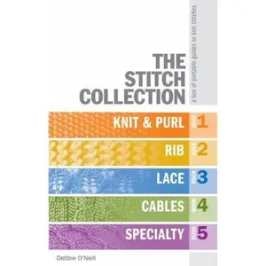USED-The Stitch Collection: A Box of Portable Guides to Knit Stitches by Debbie O'neill (Paperback)