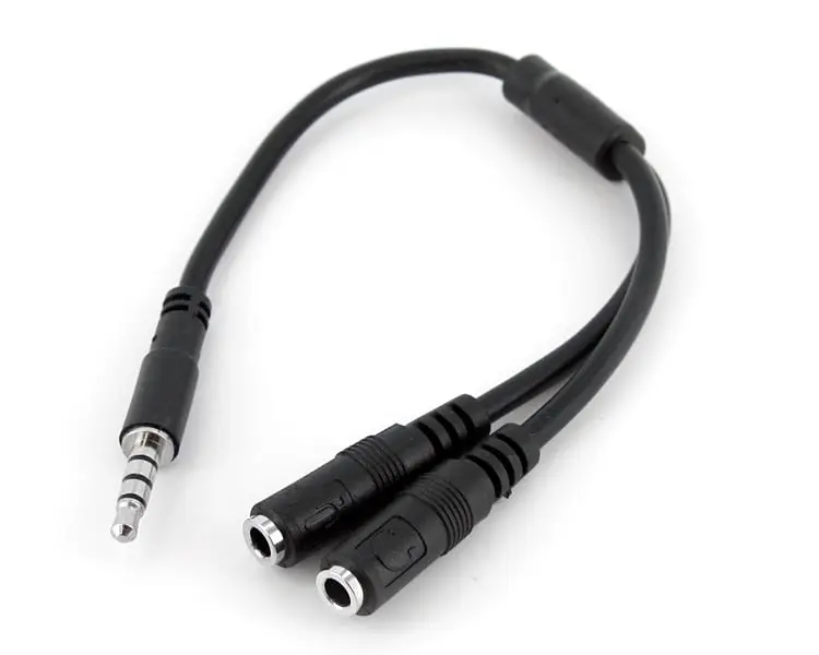 StarTech 3.5MM 4-Pin to 2X 3-Pin 3.5MM Headset Adapter - M-F, Compact Audio Connector Accessories