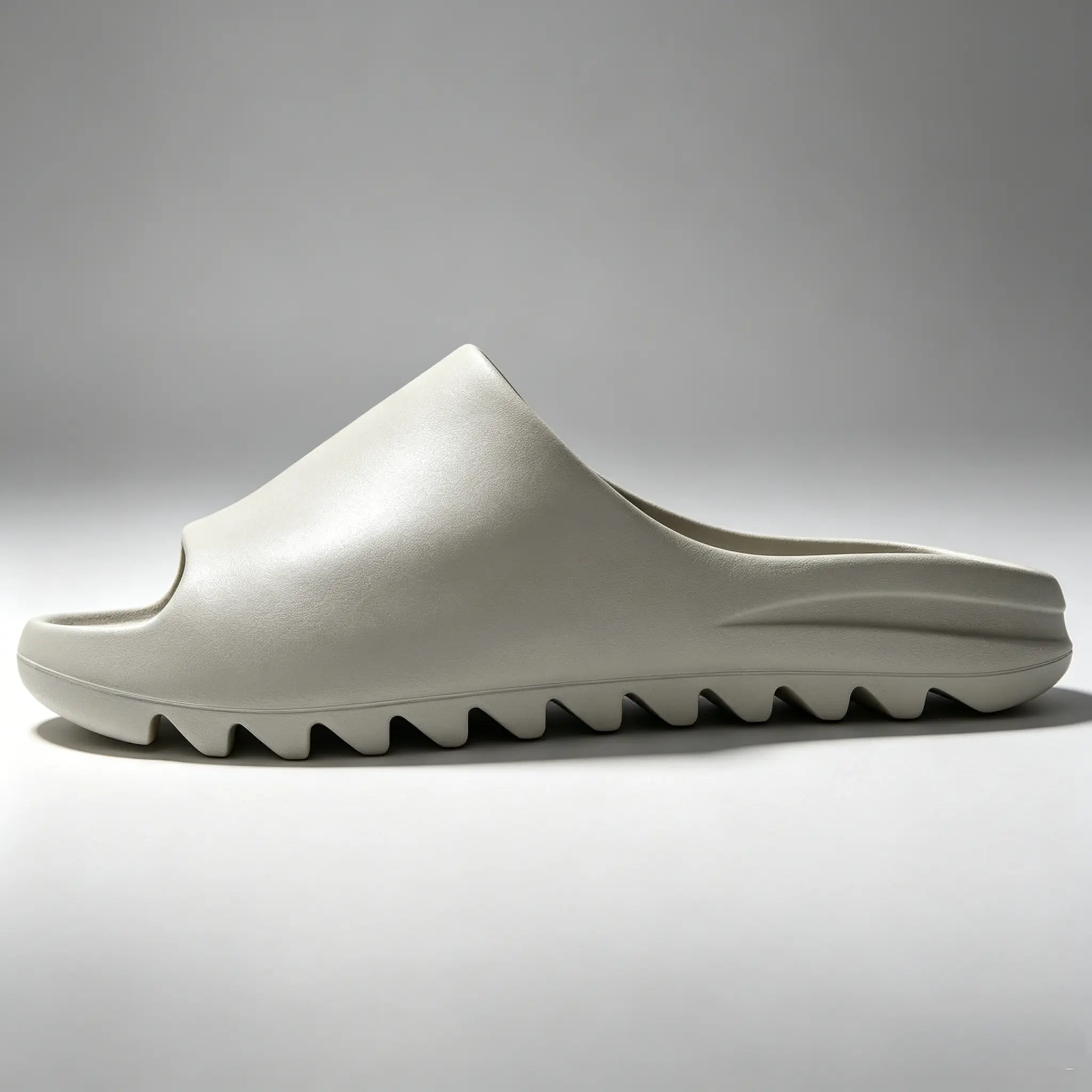 Women's Flat Sandals, YEEZY Unisex Round-Toe Footwear, Cream YS-01CREAM