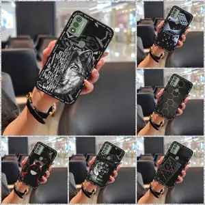Anti-dust Dirt-resistant Phone Case For Wiko Voix/U616AT TPU Graffiti Shockproof Phone Pouch Soft case Silicone Protective Anti-knock Mobile Case Full wrap Waterproof Cartoon Cute