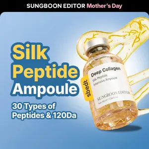 [Sungboon] Silk Lifting Peptide Ampoule | Wrinkle Care | Face-Lift at Home serum with Peptides & Deep Collagen | Plumping, Smooth, Anti aging Korean Skincare mothers day gift ideas (30ml)