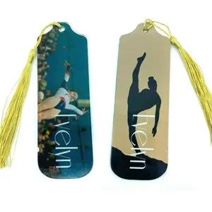 Custom Double-Sided Photo Acrylic Bookmark Personalized with Your Photo, UV Printed - A Gift That Entices Readers!