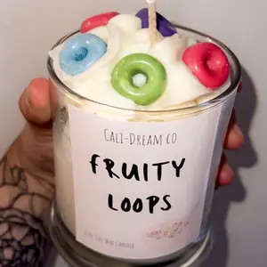 Fruity Loops Whipped Candle