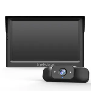 Luckview Car Back Seat Baby HD Car Camera 5" Monitor Night Vision 3X Zoom BM1