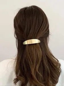Women's Elegant Metal Prom Mom Hair Clip Original, Minimalist Headwear Suitable for Thick Hair, Fashion Hair Accessories for Party, Daily Decor