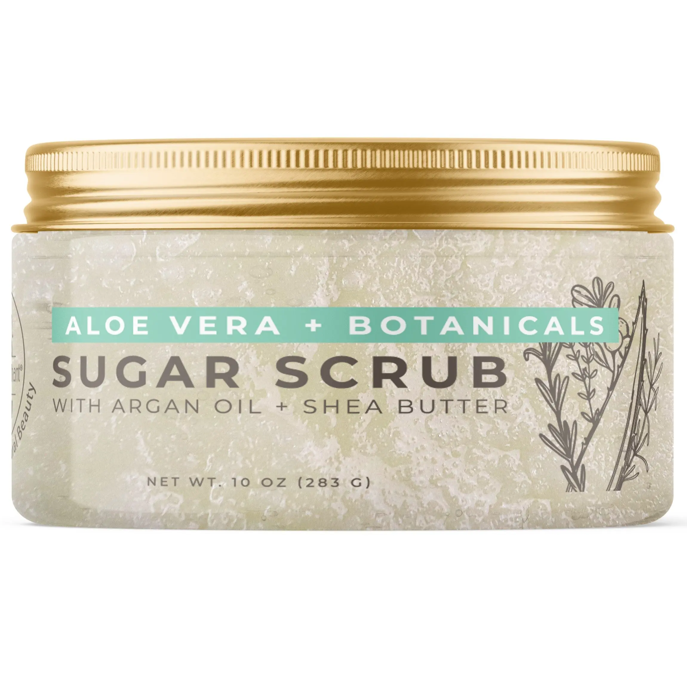 Natural Elephant Aromatic Sugar Scrub with Argan Oil & Shea Butter