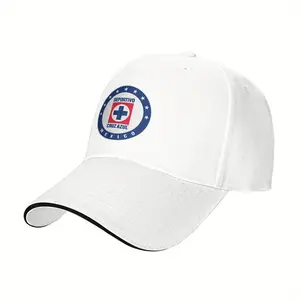 Cruz Azul Football Club S.A. de C.V Casual Sandwich Baseball Cap Trucker Snapback Hat Sports Hat for Men