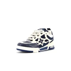 Pre-owned Louis Vuitton Men's LV Skate Sneakers Technical Mesh with Leather and Suede by Rebag
