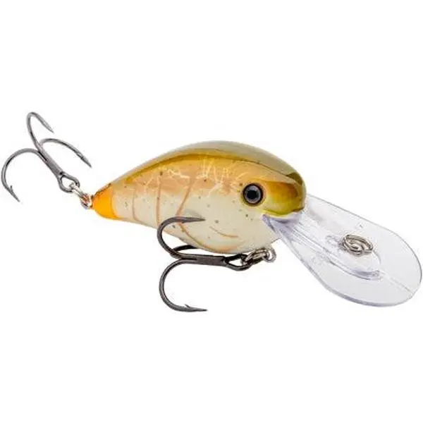 Gravel Dawg 10 Deep Diving Crankbait Lure, 3.5 Inch Compact Body in Craw Pattern with Wide Wobble Action, Internal Rattle & Short Shank Treble Hook, Deep Fishing, Fishing Experience, Built-In Rattle, Two Versions