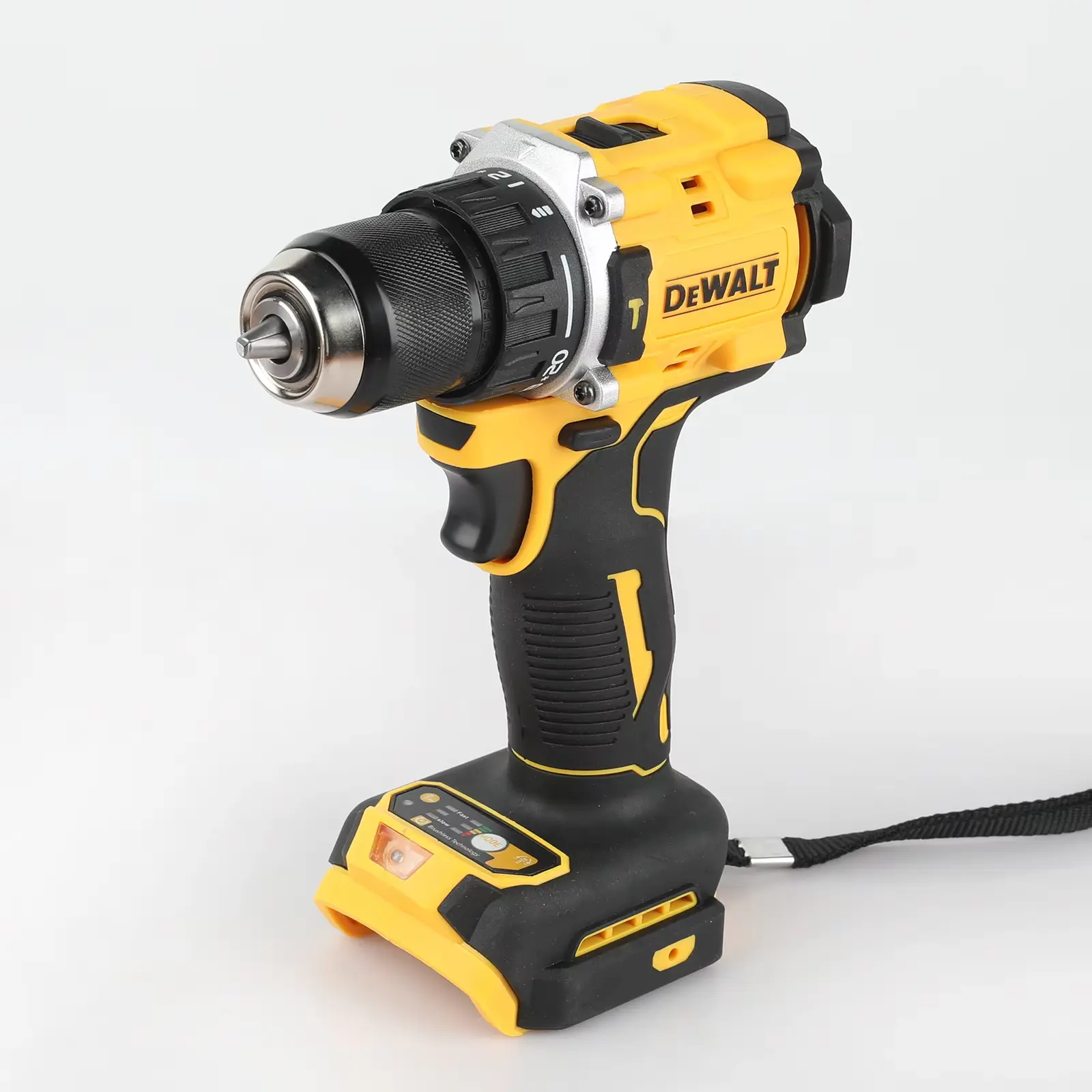 DW DCD805 Brushless Motor Cordless Impact Drill - Battery Powered Cordless Power Screwdriver, Single Tool Hand Drill for DIY Users