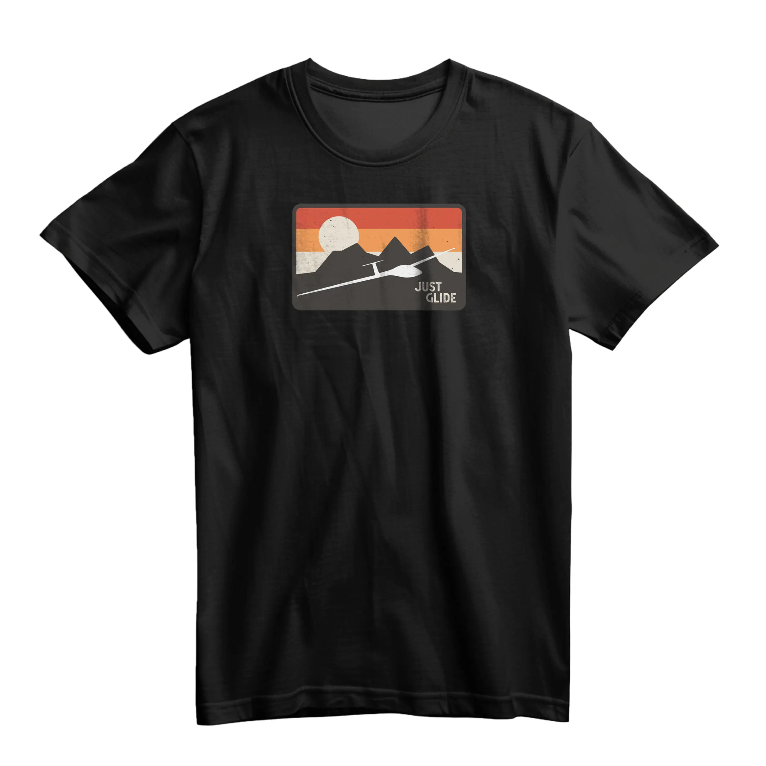 Glider Pilot Gliding Soaring Plane Retro T-Shirt