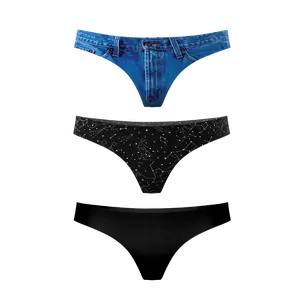 The Classics | Shinesty Women's Thong Underwear 3 Pack