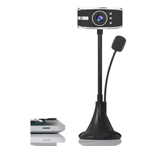 HD USB Web Camera with Built-in Microphone for Desktop Laptop PC Online Classes Live Streaming Home Exams Video Calling Plug and Play