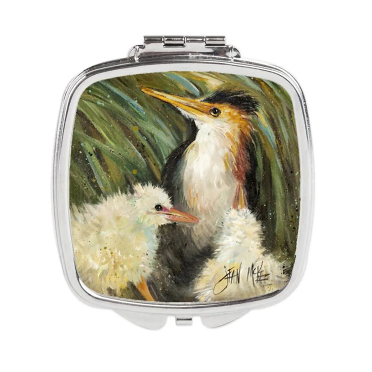 Happy Family Compact Mirror