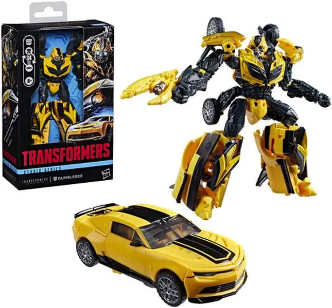 Bumblebee Action Fig - Transformers: Age of Extinction Studio Series Deluxe Class Collectible Figurine