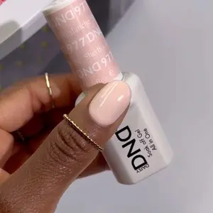 DND 977 SHERBET AVALANCHE Gel and Lacquer Duo nail care nail art
