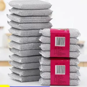 4-Pack Kitchen Dish Sponges: A Pot-Safe Cleaning Tool, Scratch-Free Sponges for Home Use