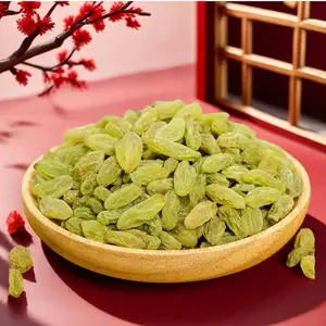 Organic Afghani Green Raisins 1 lb – Premium Dried Fruit Snack | Naturally Sweet, High Fiber, Nutrient-Rich Healthy Treat