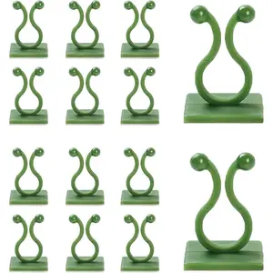 100 count  Climbing Wall Fixture Clips,  Vine Wall Clips Self-Adhesive  Hooks for Vines, Invisible  Vine Holders for Climbing  Vines Indoor Outdoor  Wire Fixing