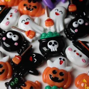 Goulish Set w/ Pumpkins, Ghosts, Culdrens, Black Cats and more!