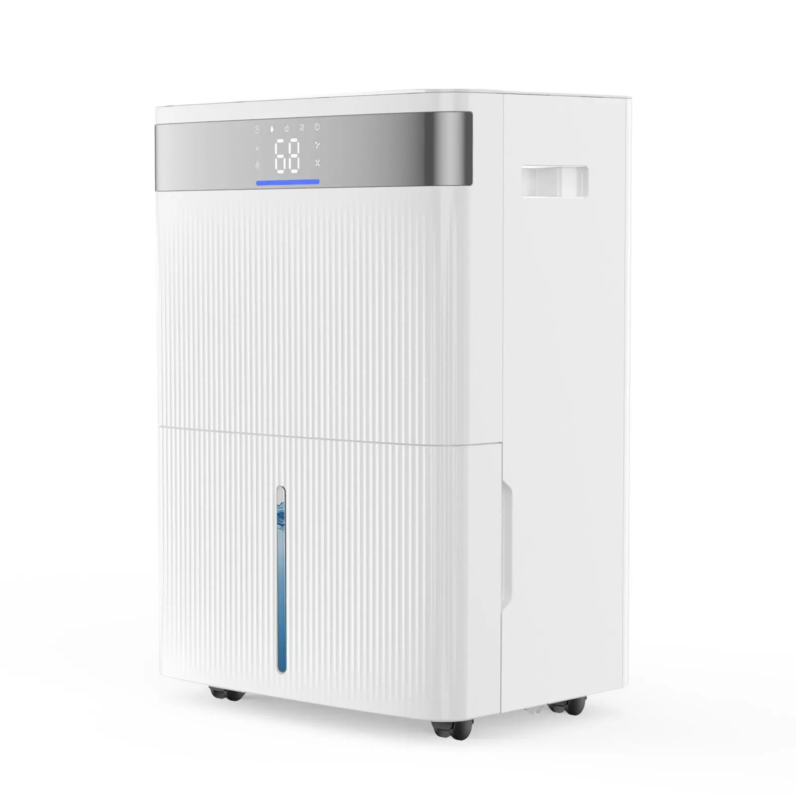 【DealsForYouDays】VEVOR 80 Pints Dehumidifier for Home & Basement,Drain Hose for Commercial & Industrial UseSmart Humidity ControlLow Noise for Large RoomsWarehousesBedrooms & StorageLarge Coverage,White