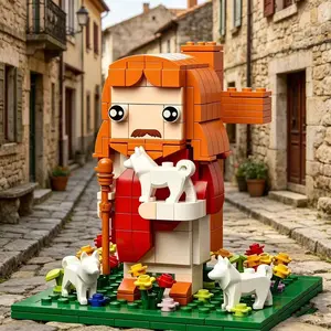 High-Quality Jesus Building Blocks, Ideal for Faith Development, Perfect Family Collection, Best Choice for Home Display