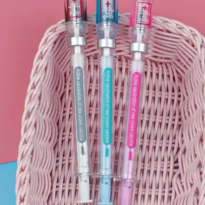 3Pcs Set Novelty Syringe Gel Pen 0.5 MM Gift For Nurse RN Doctors