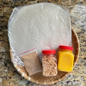 Bánh Tráng Sốt Muối Beo - Viral Creamy Dipping Sauce Rice Paper Snack (Vietnamese Street Food)