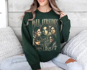 Limited Paul Atreides Timothee Chalamet Vintage, Paul Atreides Character Movie 90s SweatShirt, Gift For Women and Man Sweater