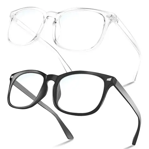 Unisex Anti-Blue Light Sports Eyeglass Frames - 52x42mm Stylish Universal Design, Soft Silicone Nose Pads, Spring Hinges, Abrasive-Resistant Finish, for Screen Work & Outdoor Fun, Fall Outfit Accessory Gift