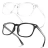 Unisex Anti-Blue Light Sports Eyeglass Frames - 52x42mm Stylish Universal Design, Soft Silicone Nose Pads, Spring Hinges, Abrasive-Resistant Finish, for Screen Work & Outdoor Fun, Fall Outfit Accessory Gift