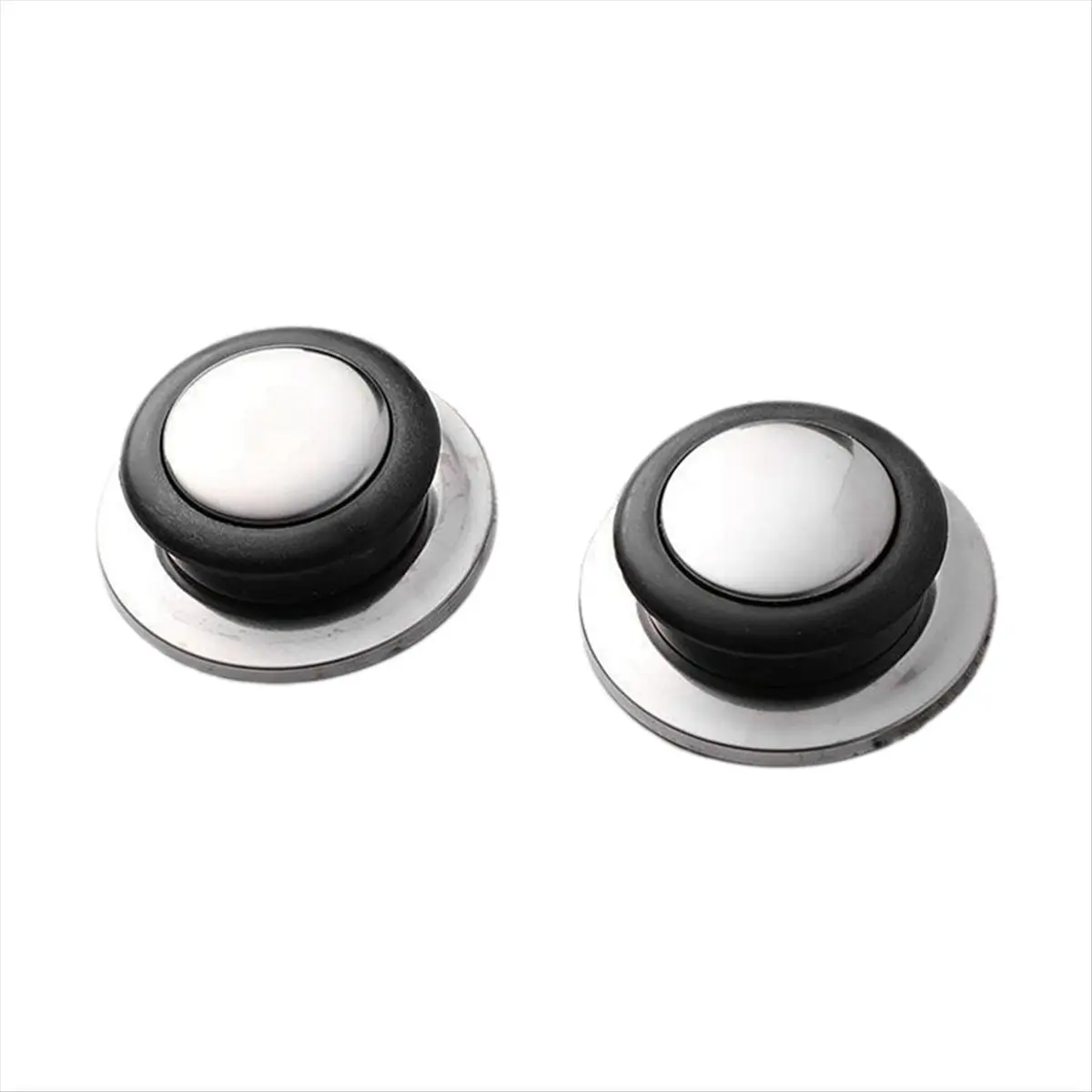 Stainless Steel Pot Pan Lid Replacement Knob - Sturdy Metal Handle, Heat-Resistant, Easy-to-Grip Kitchenware Cookware Accessory, Oil-Resistant, Fits Various Pots, Compatible with Automotive & Motorcycle Car Body Repair Toolkits, As Shown