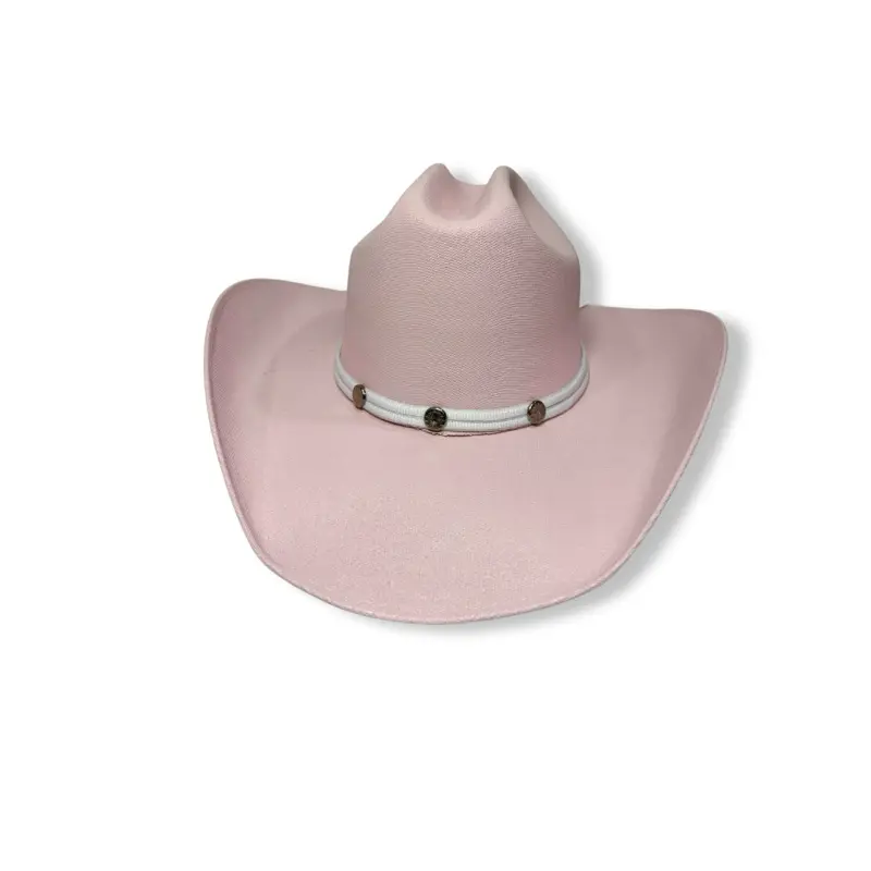 serratelli cattleman wool cowboy hat pink - TikTok Shop display picture 3