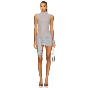 BY.DYLN x REVOLVE Sadie Dress in Dove