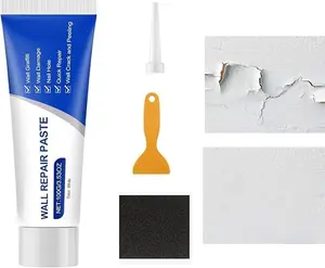 Wall Putty Hole Repair Kit - Quick-Drying Wall Mending Agent, Easy Fix Paste for Ceiling, Doors, Walls & Dormitory, Fast Repair Cracks & Holes, Home Apartment Dorm Restoration