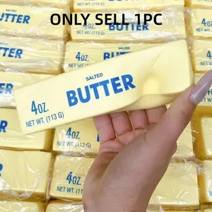 Butter Squishy Toy, Cream Stick Soft Toy with Cream Scent, Sensory Stress Reliever, Perfect for Play & Stress Relief, Ideal Gift for All Occasions, Including Birthday Gifts and Christmas Presents