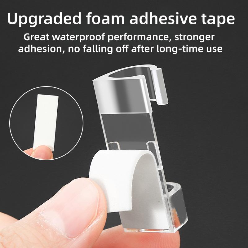 2-Pack Options 40/80 PCS Strong Adhesive Cable Clips - Clip-On Wire Holder with Peel Adhesive Film, No Drilling Neat Wire Storage for Office, Home, Car Desk Organizer Accessory-MM1,back to school haul,college school supplies,back to school shopping
