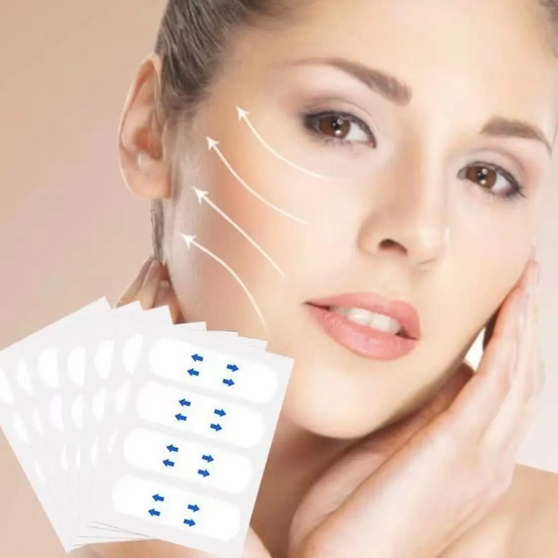 Invisible Face Lifting Tape, Waterproof Elastic Face Lifting Tape, Face Lifting Tape, Wrinkle Face Tape, Neck Lifting Tape, Beauty Tape, Facial Skin Care Tool, Beauty Tools