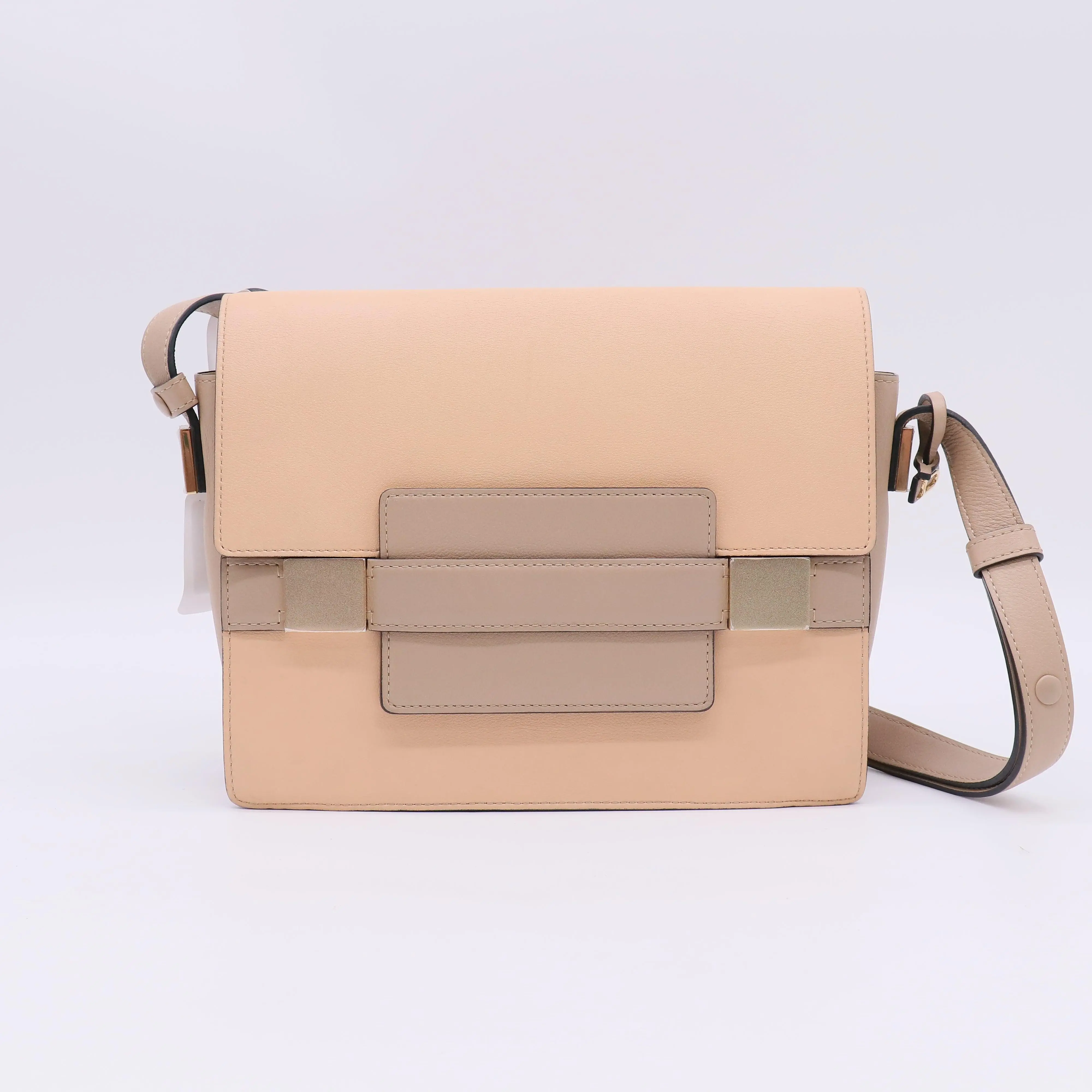 Pre-owned delvaux leather Shoulder Bags Madame PM twins B22912