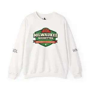 Milwaukee Beckettes Women's D-League Crewneck Sweatshirt | Cozy Women's Basketball Apparel, Gift for Sports Fans, Casual Wear, Team Spirit Clothing